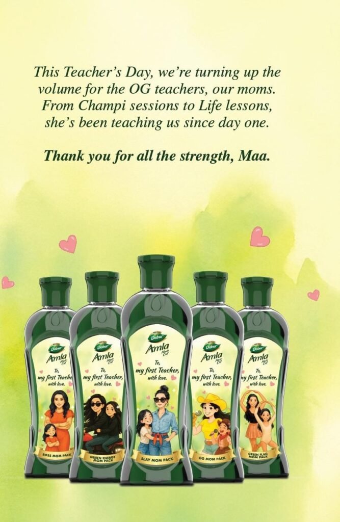 Dabur Amla Celebrates Mothers as the First Teachers in Teacher’s Day Campaign…..