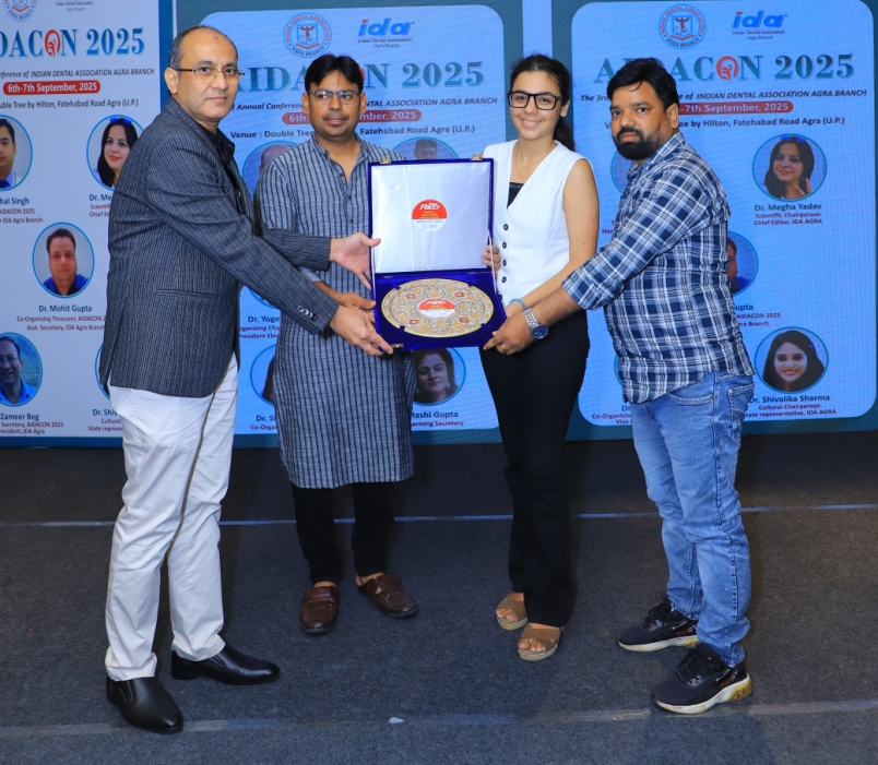 Dabur Red Paste Receives “Dentist Most Trusted Oral Care Brand” Award by IDA Agra….