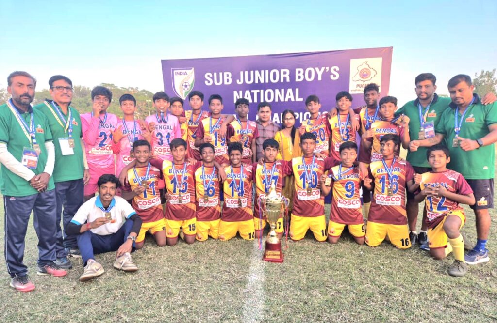 ভারত সেরা বাংলার ফুটবলাররা….