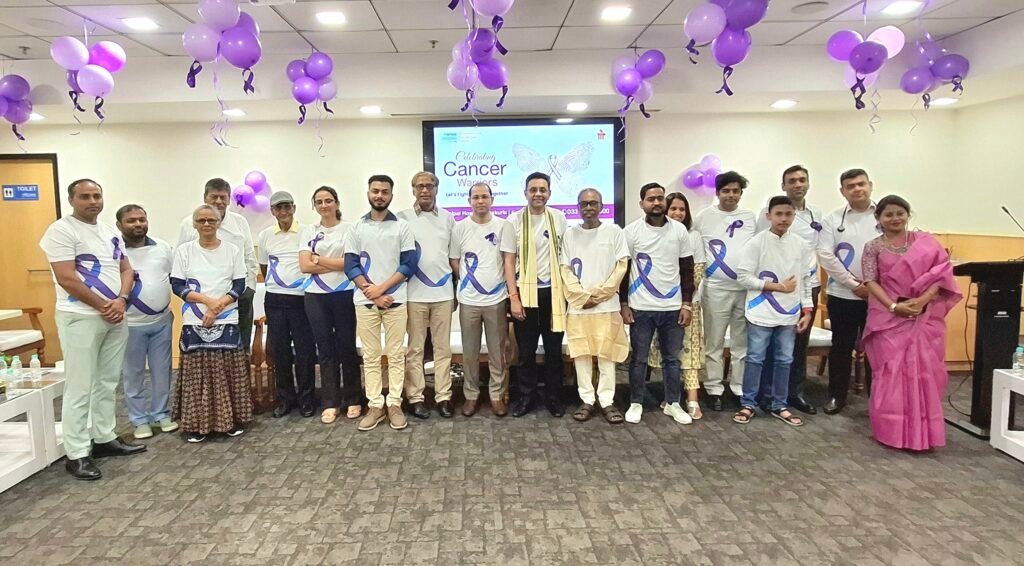 Manipal Hospital Dhakuria Celebrates Strength and Hope at ‘Cancer Survivors Meet’…..