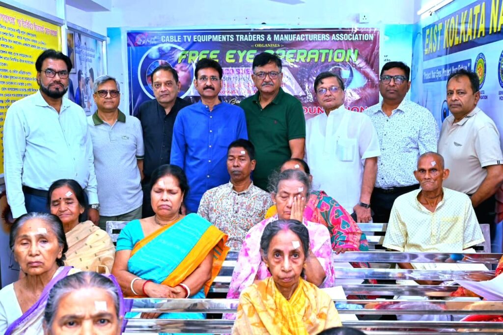 CTMA organises free cataract surgery camp for the underprivileged in Kolkata….