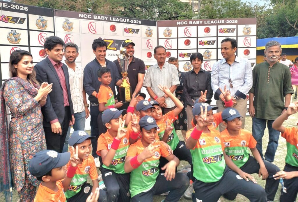 বেবি লিগ ক্রিকেটে চ্যাম্পিয়ন পল্লীশ্রী….।