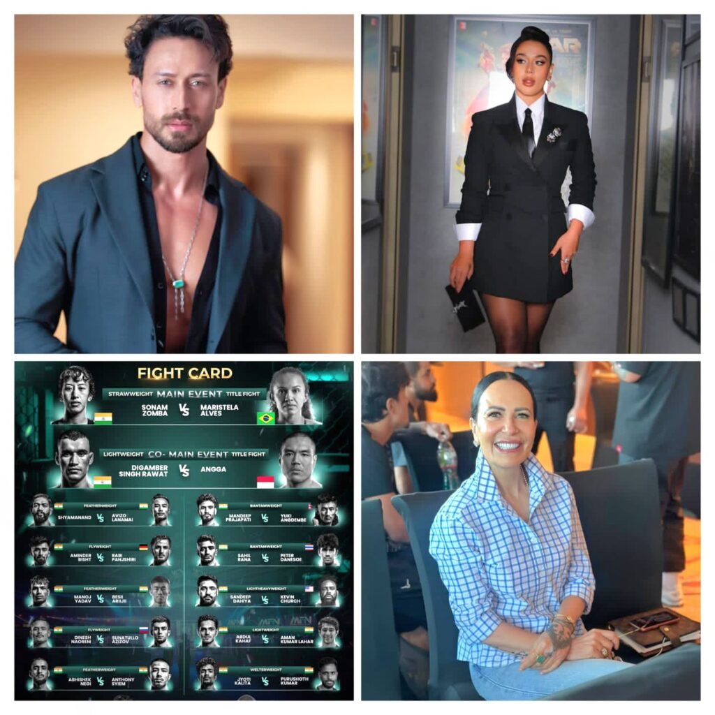 MFN 18: Tiger Shroff, Krishna Shroff, and Ayesha Shroff Are About To Remind India Why Matrix Fight Night Is In A League Of Its Own….